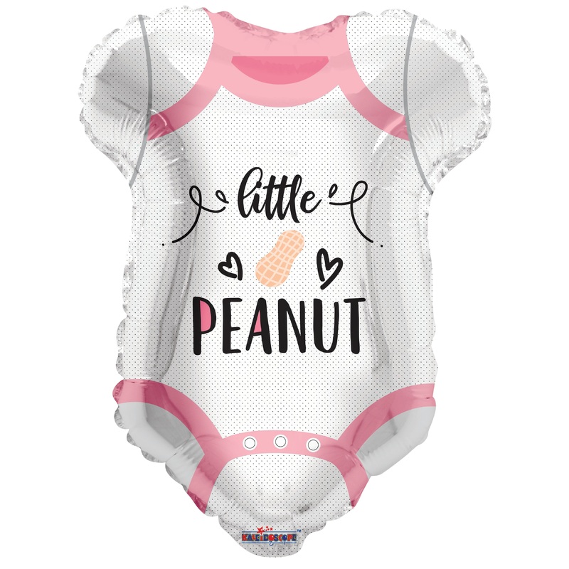 18" Little Peanut Baby Girl Pink Foil Balloon