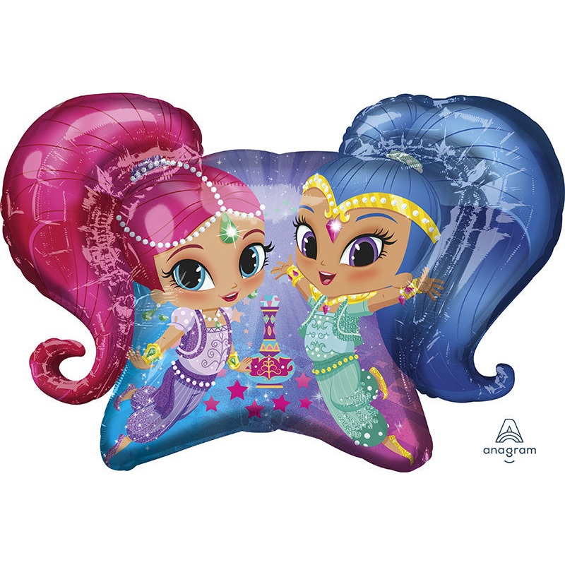31" Jumbo Shimmer and Shine Foil Balloon