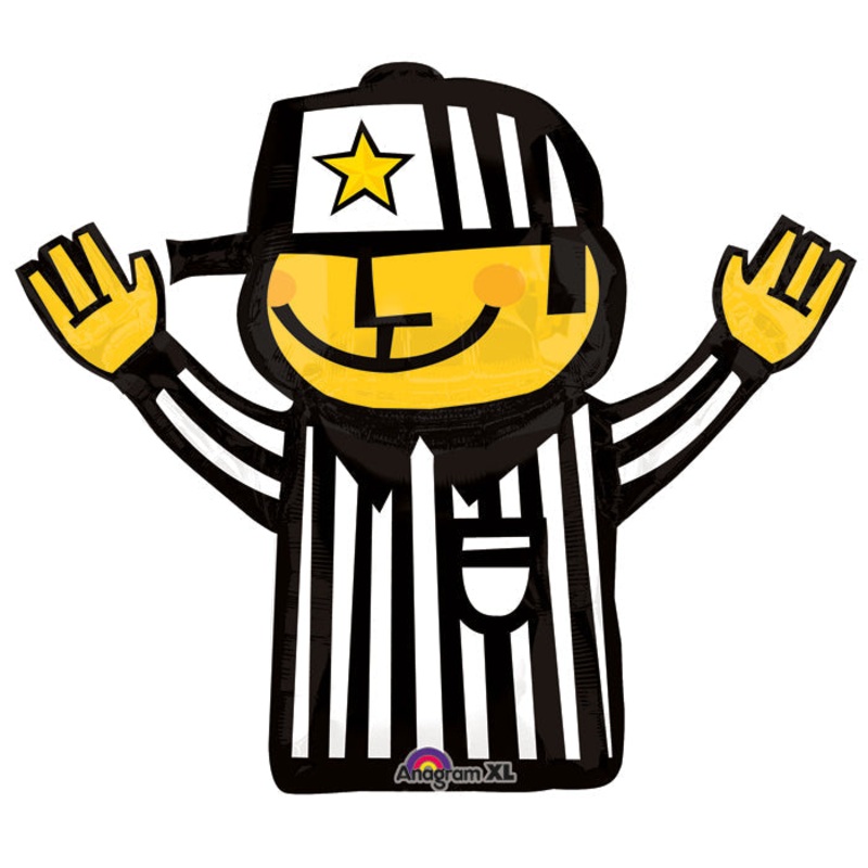 32" Football Referee SuperShape Balloon