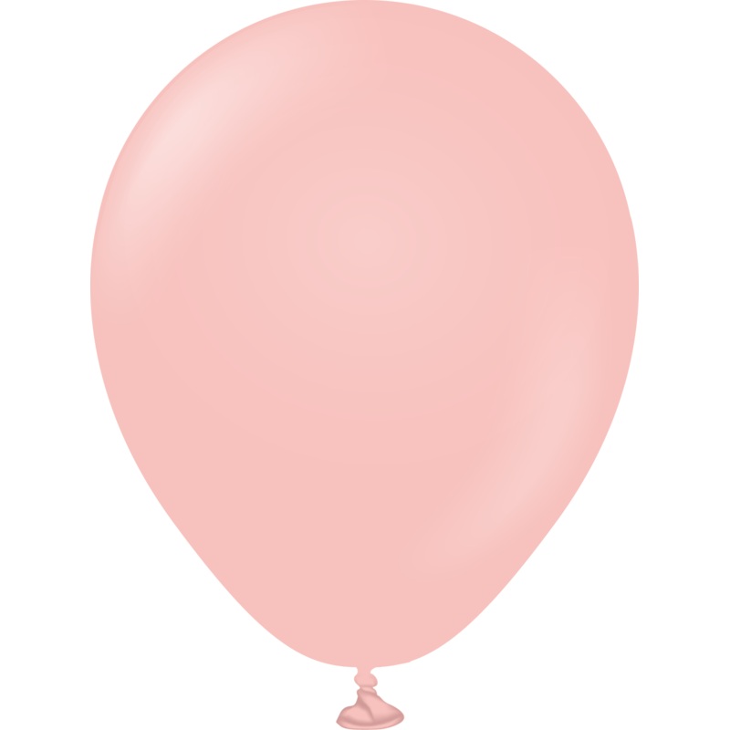 5" Kalisan Latex Balloons Standard Baby Pink (50 Per Bag)