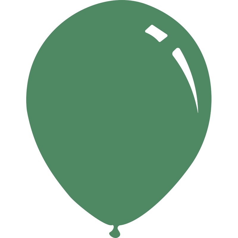 9" Metallic Mint Green Decomex Latex Balloons (100 Per Bag)