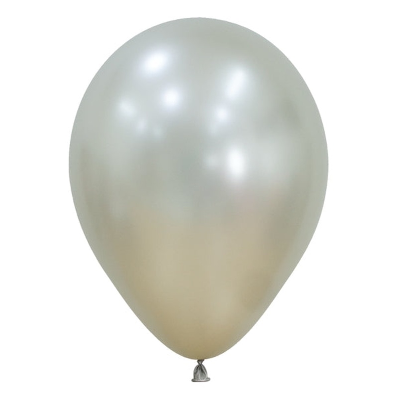 11" Sempertex Latex Balloons (50 Per Bag) Silk Cream Pearl