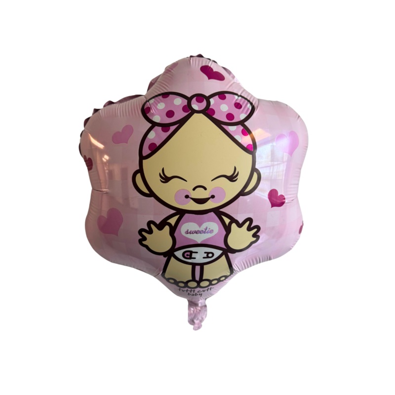 18" Es Nina Flower Shape Balloon (Spanish) Pink
