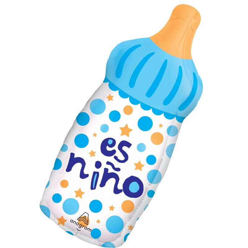 20" Jumbo Supershape Es Nino (Spanish) Foil Balloon