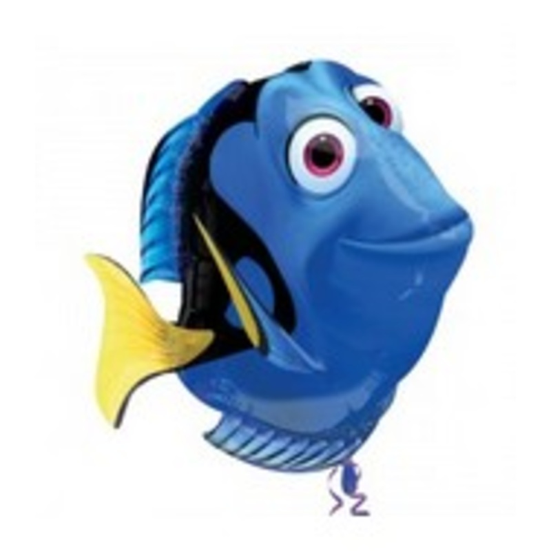 24" Jumbo SuperShape "Finding Dory" Foil Balloon