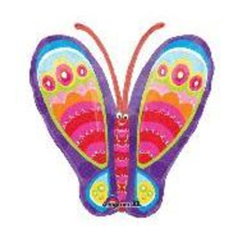 25" Graphic Butterfly Balloon
