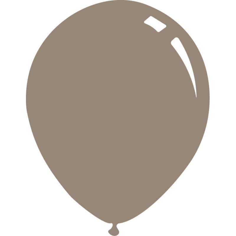 26" Deco Coral Grey (Oyster Grey) Decomex Latex Balloons (10 Per Bag)