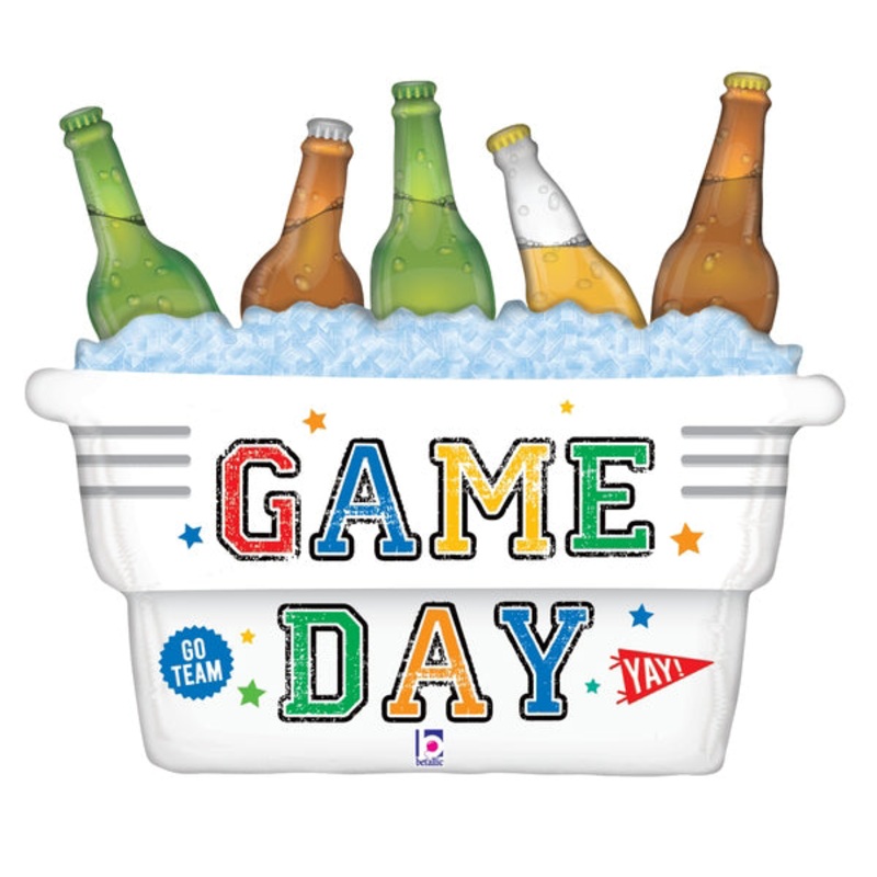 33" Game Day Cooler Foil Balloon