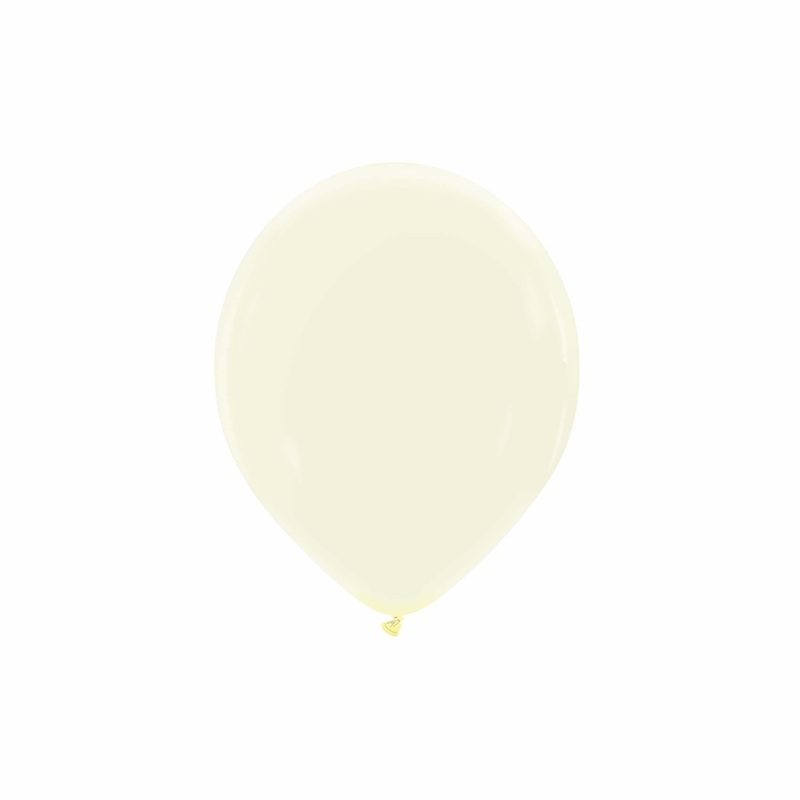 5" Cattex Premium Vanilla Latex Balloons (100 Per Bag)