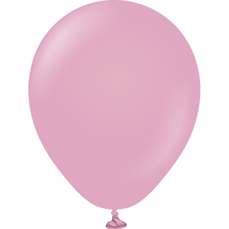 5" Kalisan Latex Balloons Retro Dusty Rose (50 Per Bag)