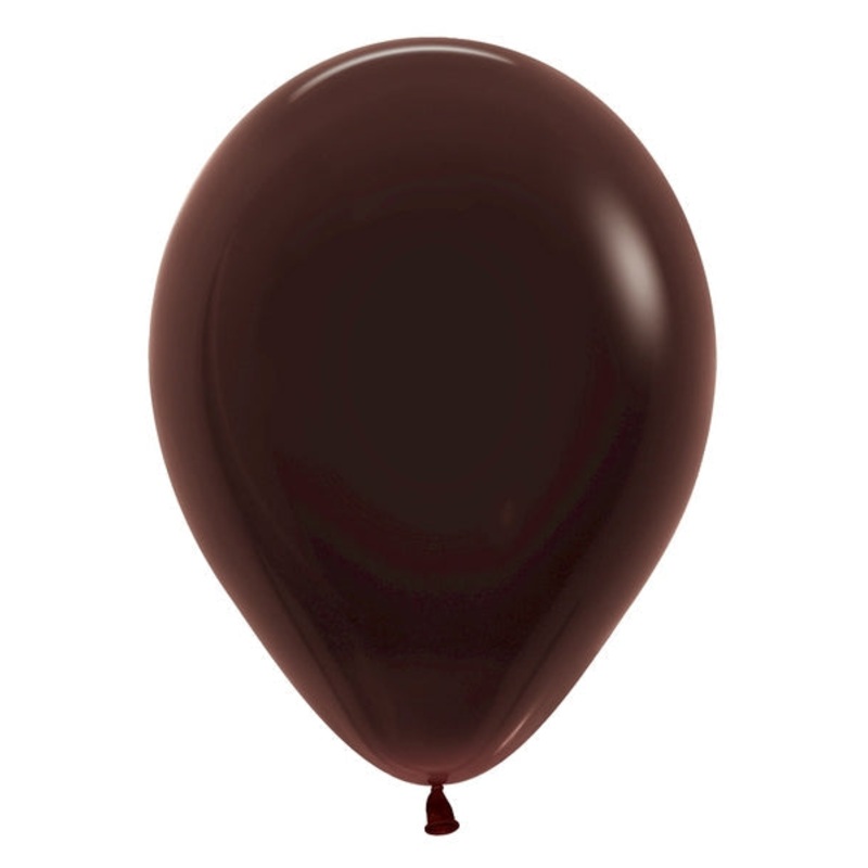 5" Latex Balloons (100 Per Bag) Deluxe Chocolate Betallatex/Sempertex
