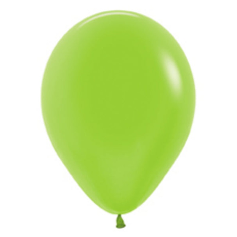 5" Latex Balloons Sempertex/Betallic (50 pieces/bag) Neon Green