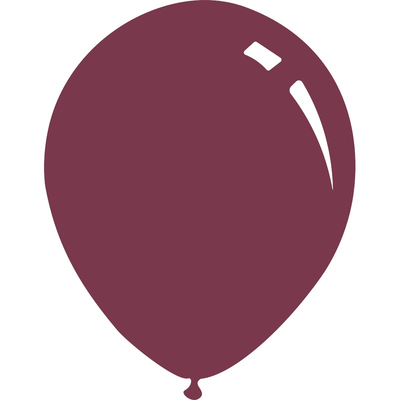 18" Deco Wild Berry Decomex Latex Balloons (25 Per Bag)