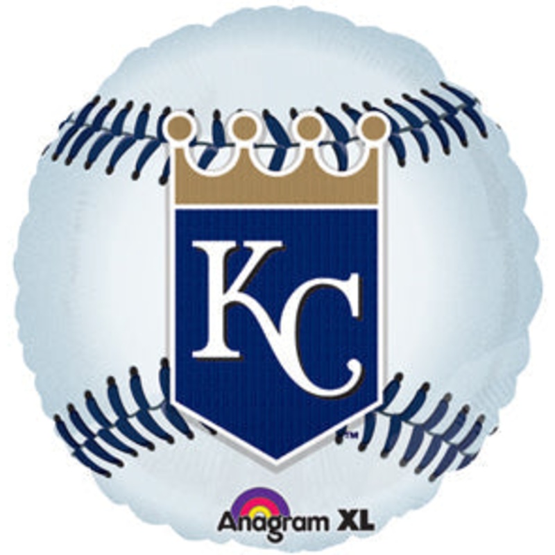 18" MLB Kansas City Royals Baseball Balloon