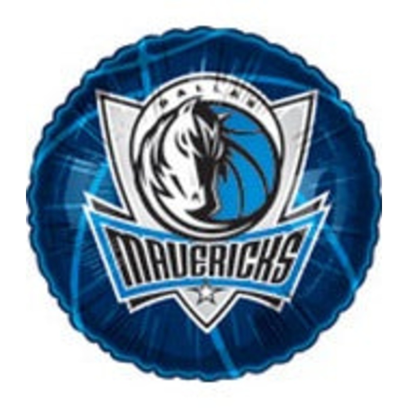 18" NBA Basketball Dallas Mavericks Balloon