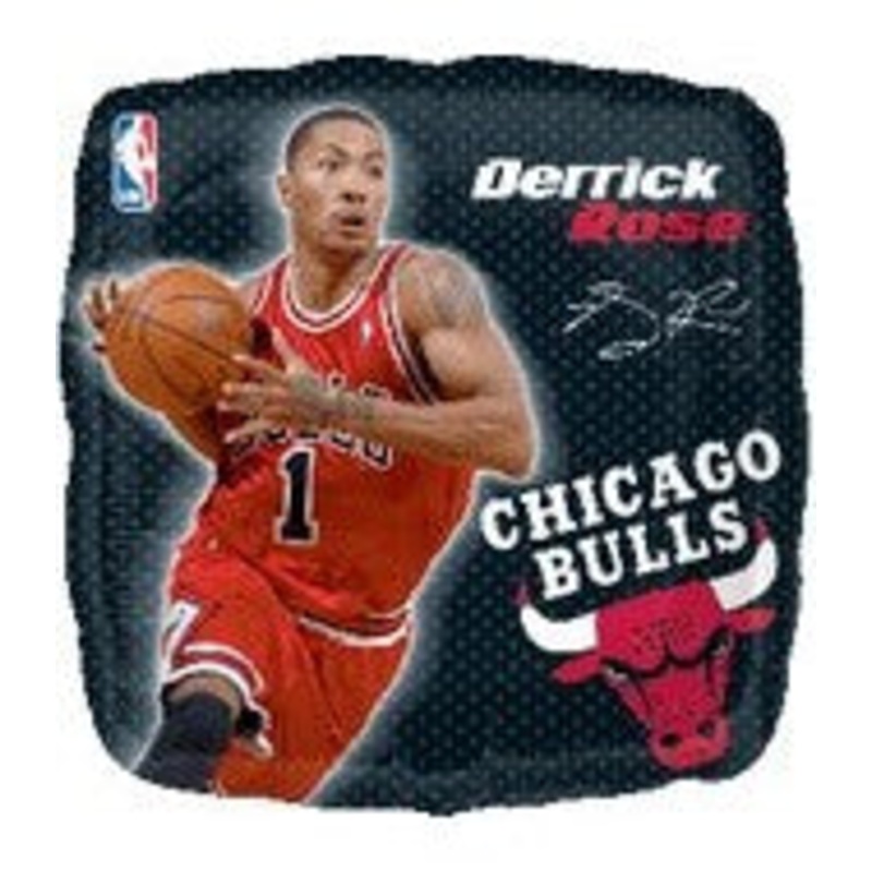 18" NBA Derrick Rose Basketball Balloon