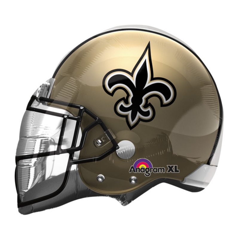21" NFL Football New Orleans Saints Helmet NFL Jumbo Balloon