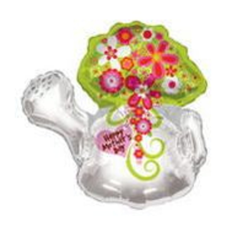 36" Happy Mother's Day Watering Can Balloon