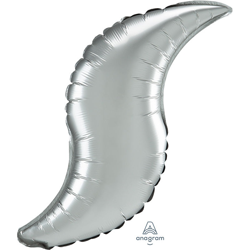 36" Platinum Curve Foil Balloon
