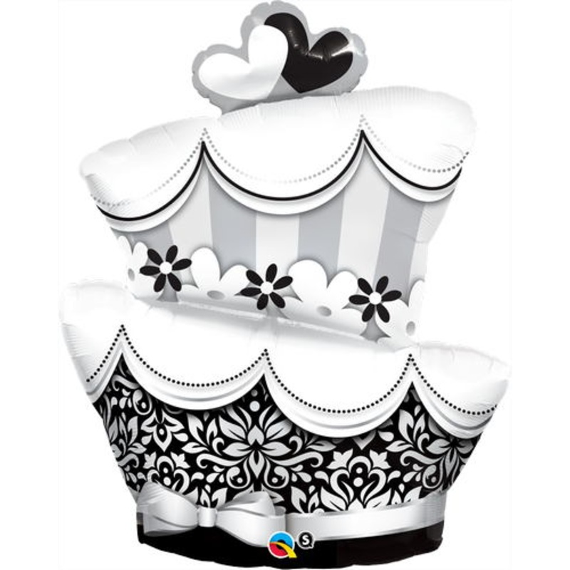 41" Shape Fun And Fabulous Wedding Cake Balloon