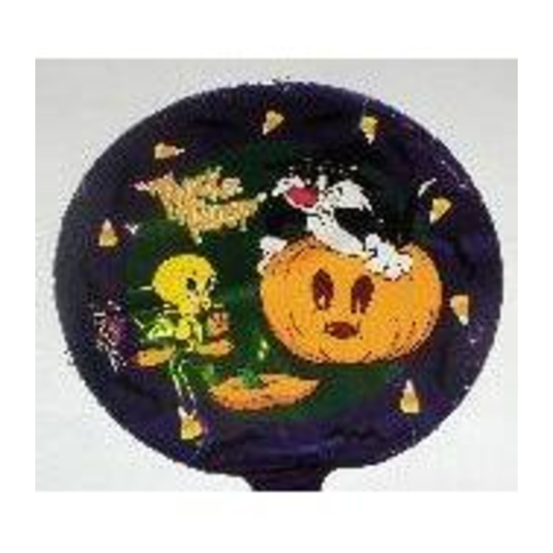 7" Airfill Only Twick Or Tweet (SLIGHTLY DAMAGED) Balloon