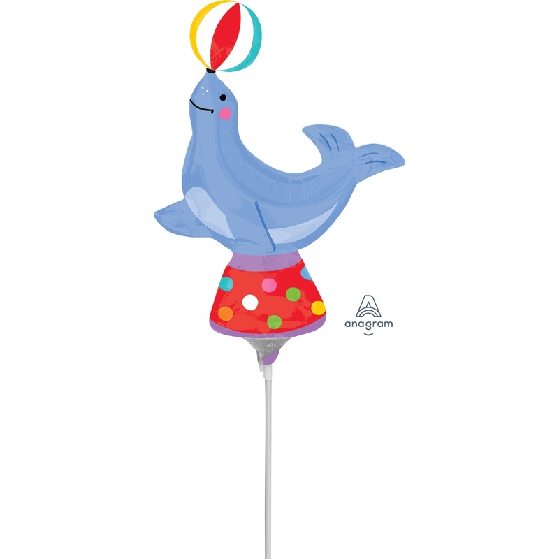 Airfill Only Circus Seal Balloon