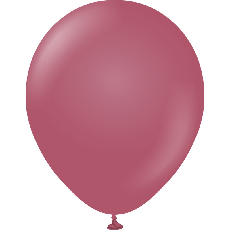 12" Kalisan Latex Balloons Retro Wild Berry (50 Per Bag)