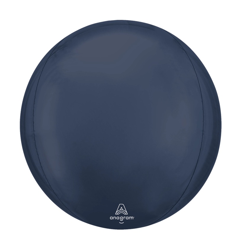 16" Orbz Satin True Navy Foil Balloon
