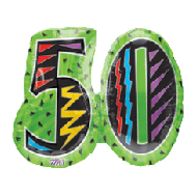 26" Still Wild at 50 Balloon