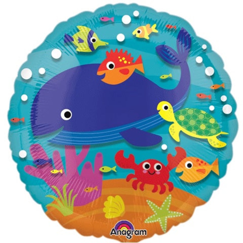 32" Jumbo Under The Sea Balloon