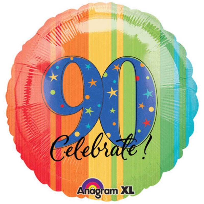 18" ATP A Year to Celebrate 90 Balloon