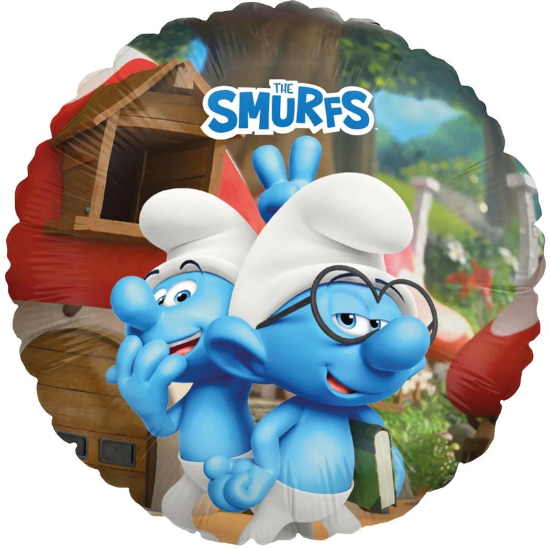 18" Foil Balloon Smurfs