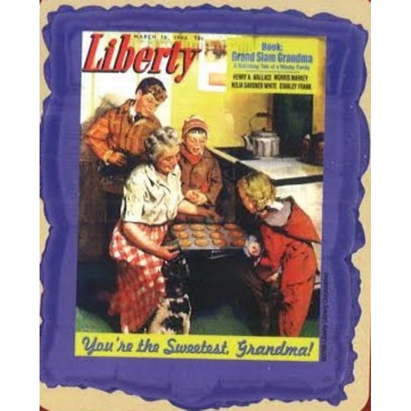 23" Liberty Sweetest Grandma Balloon