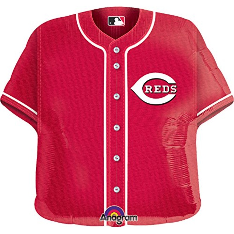 24" MLB Baseball Cincinnati Reds Jersey Balloon