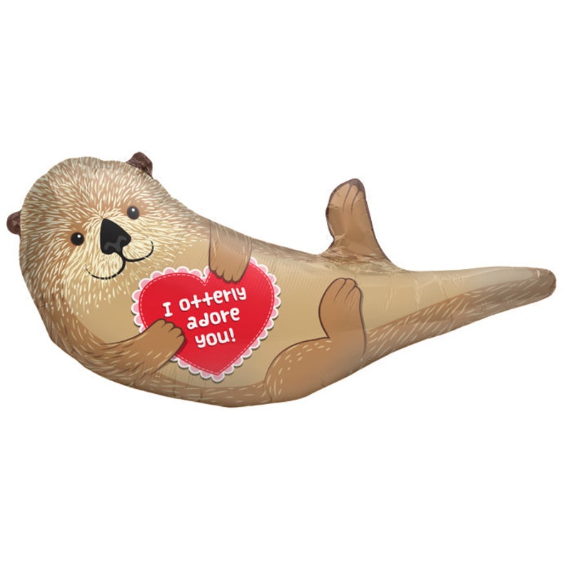 33" Foil Balloon Otterly Adore You