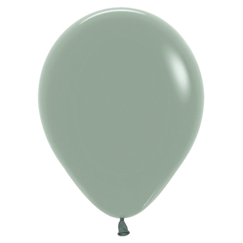 5" Sempertex Latex Balloons (100 Per Bag) Pastel Dusk Laurel Green