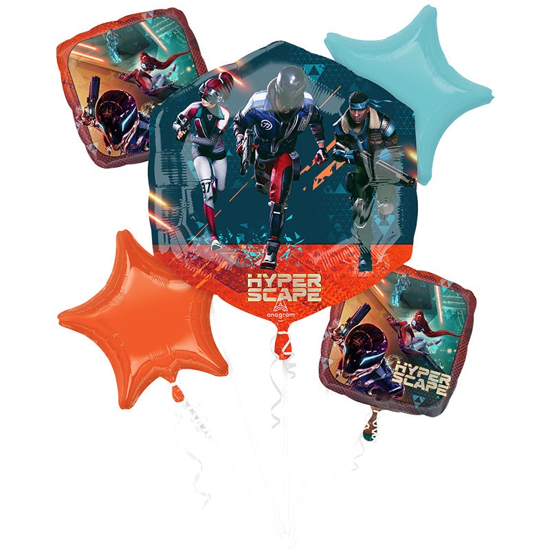 Hyperscape Bouquet Foil Balloon