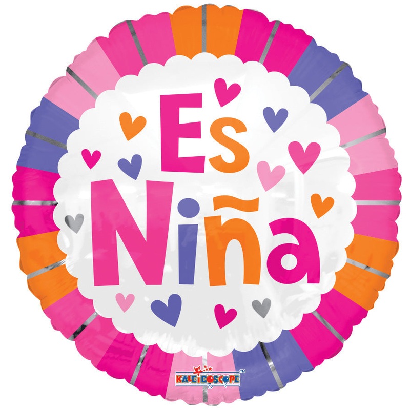 18" Es Una Nia Balloon (Spanish)