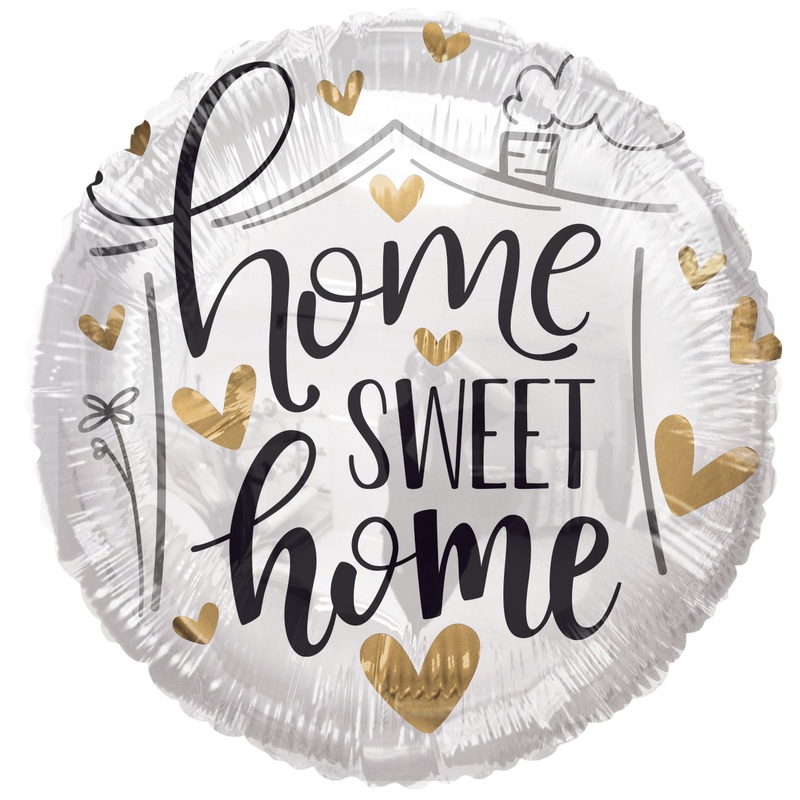 18" Home Sweet Home Foil Balloons