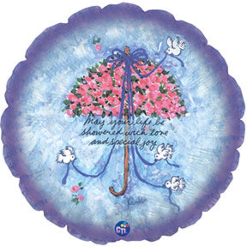 18" May You're Life Be Shower of Love Balloon