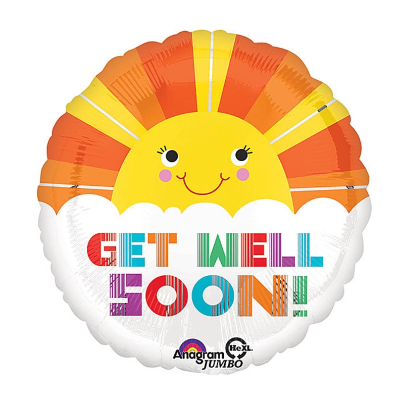 28" GWS Smiley Sunshine Jumbo Balloon