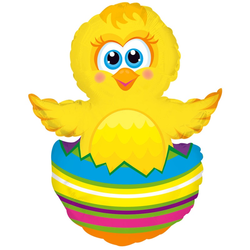 12" Airfill Only 'Lil Chickie Mini-Shape Balloon