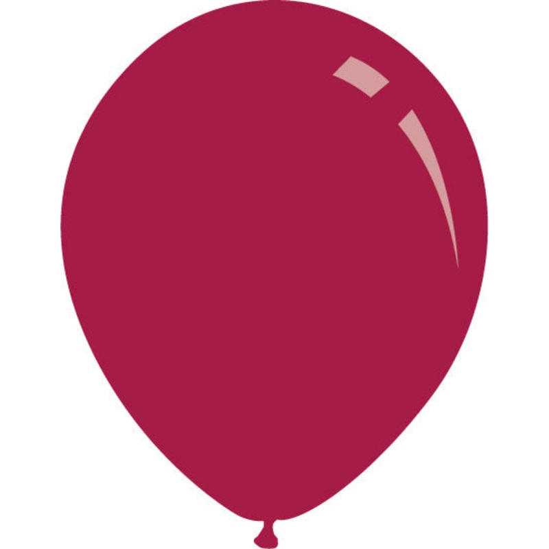 12" Metallic Magenta Decomex Latex Balloons (100 Per Bag)