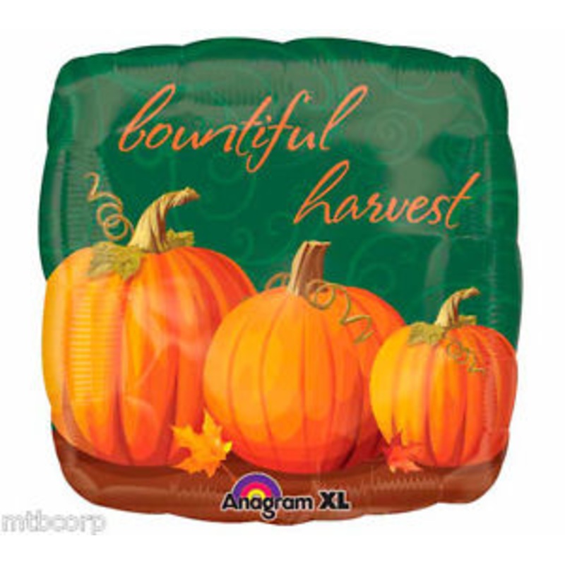 18" Autumn Bountiful Harvest Balloon