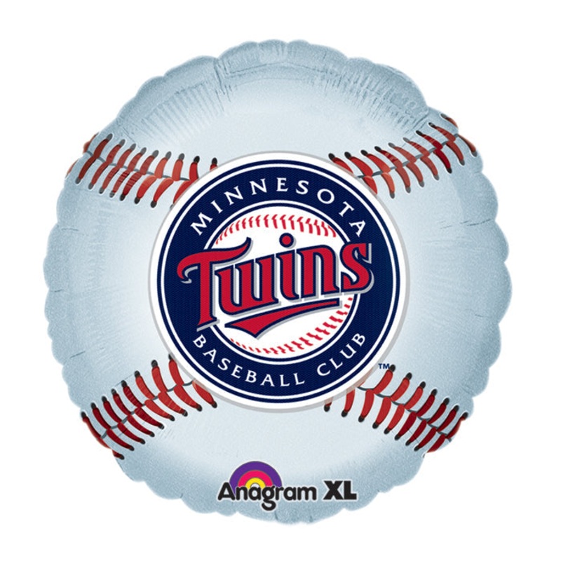18" MLB Minnesota Twins Baseball Balloon