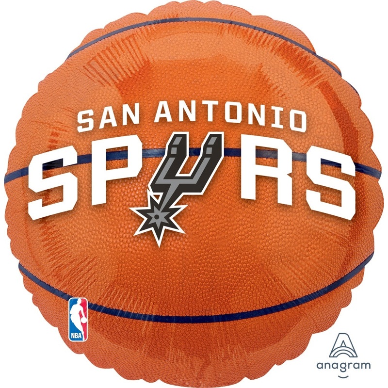 18" NBA San Antonio Spurs Basketball Balloon