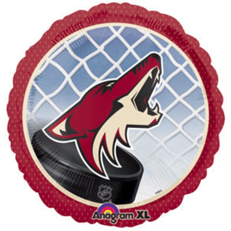 18" NHL Hockey Phoenix Coyotes Mylar Balloon