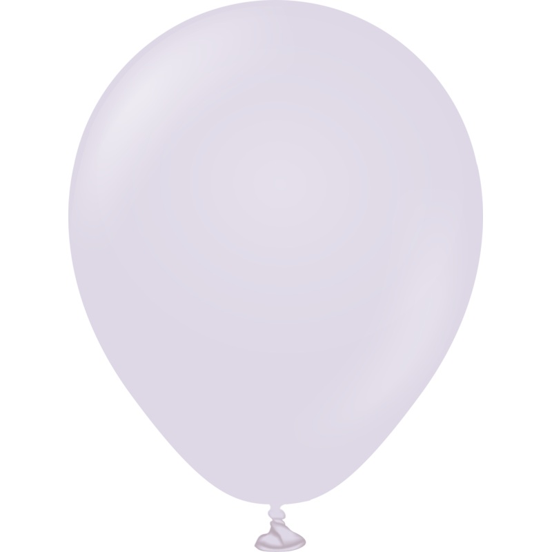 5" Kalisan Latex Balloons Pastel Matte Macaron Lavender/Lilac (50 Per Bag)