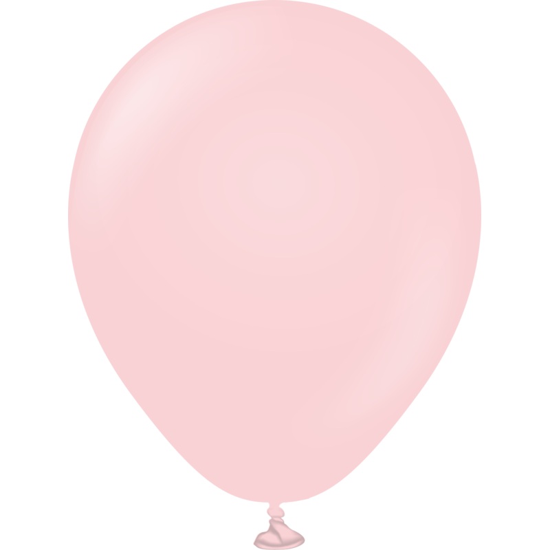 5" Kalisan Latex Balloons Pastel Matte Macaron Pink - XL SuperSize Bag Count (1000 Per Bag)