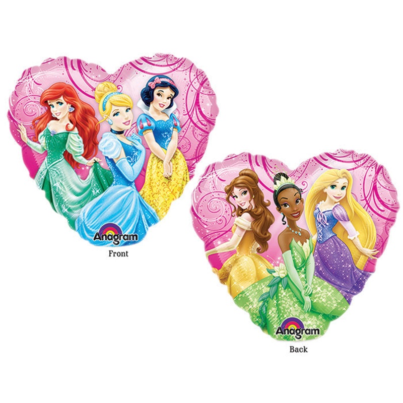 9" Airfill Only Princess Garden Balloon